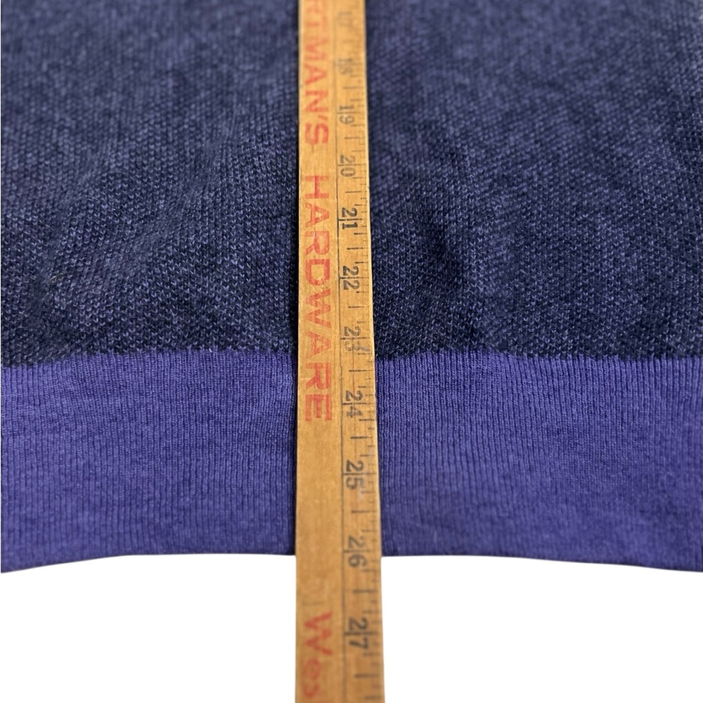 Canali Men's Violet Crewneck Sweater - Picture 7 of 9